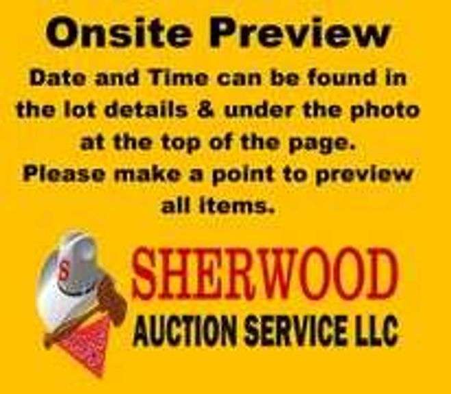 Item Preview will be Monday January 6th from 4:00pm to 5:00pm