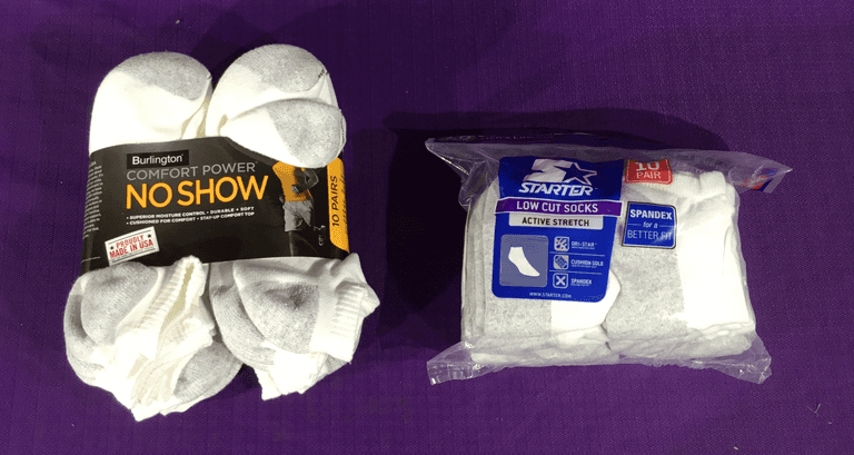 20 Pairs of Low Cut/ No Show Socks