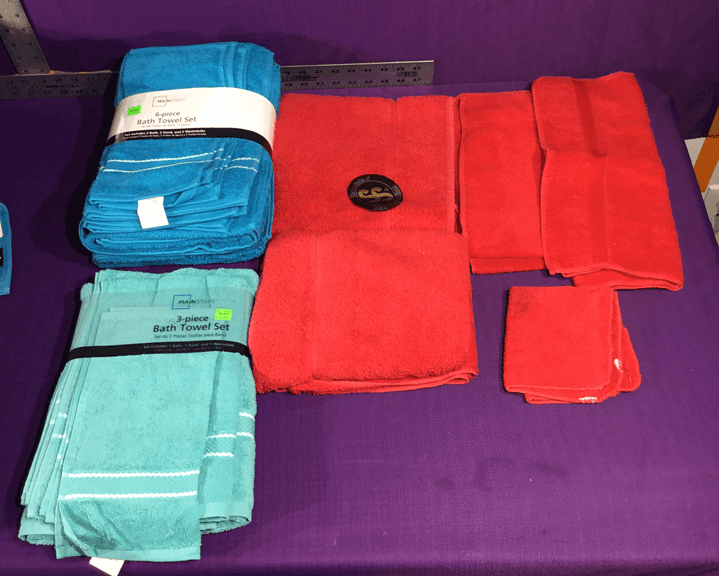 5 Pc. Bath Towels, 5 Pc. Hand Towels & 4 Pc. Washcloths