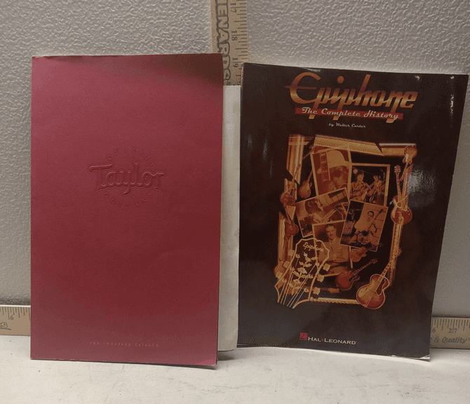 Epiphany Music History Nook And Quality Taylor Guitars Book - Sherwood ...