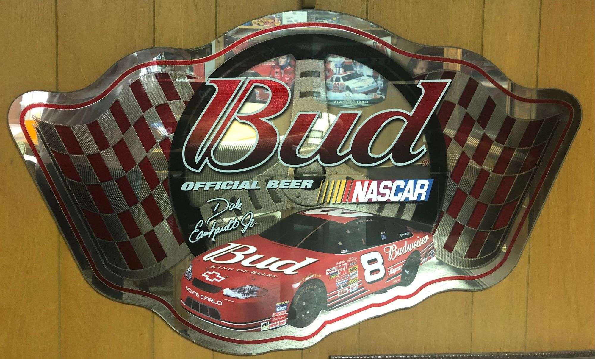 NASCAR Budweiser Dale Earnhardt Jr #88 Mirror (37”x23