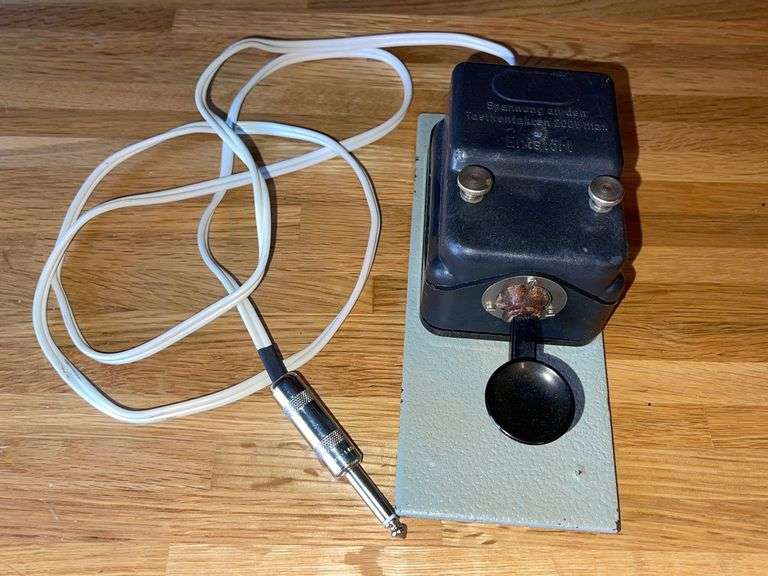 East German Entstört Keys- CW/Morse Code