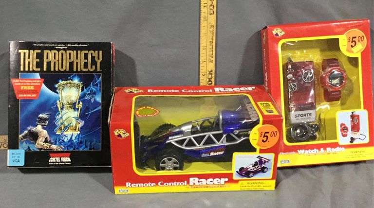 Remote Control Racer Game The Prophecy Computer Game, Remote Control Racer, & Electronic Watch ...