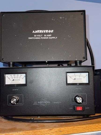 Ashtron VS-50M Power Amp & Ameritron Power Supply