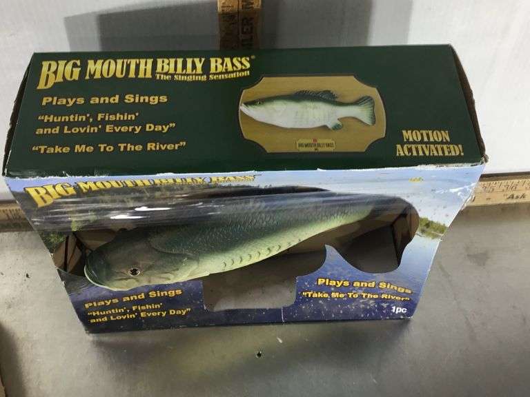 Big Mouth Billy Bass 2000 Avec Boîte – Le Manche Ne Bouge Pas – À Lire
