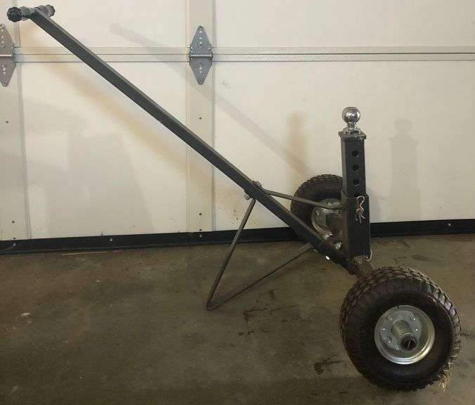 Ultra-Tow Adjustable Trailer Dolly - 600 Lb Capacity, 10" Flat-Free Tires