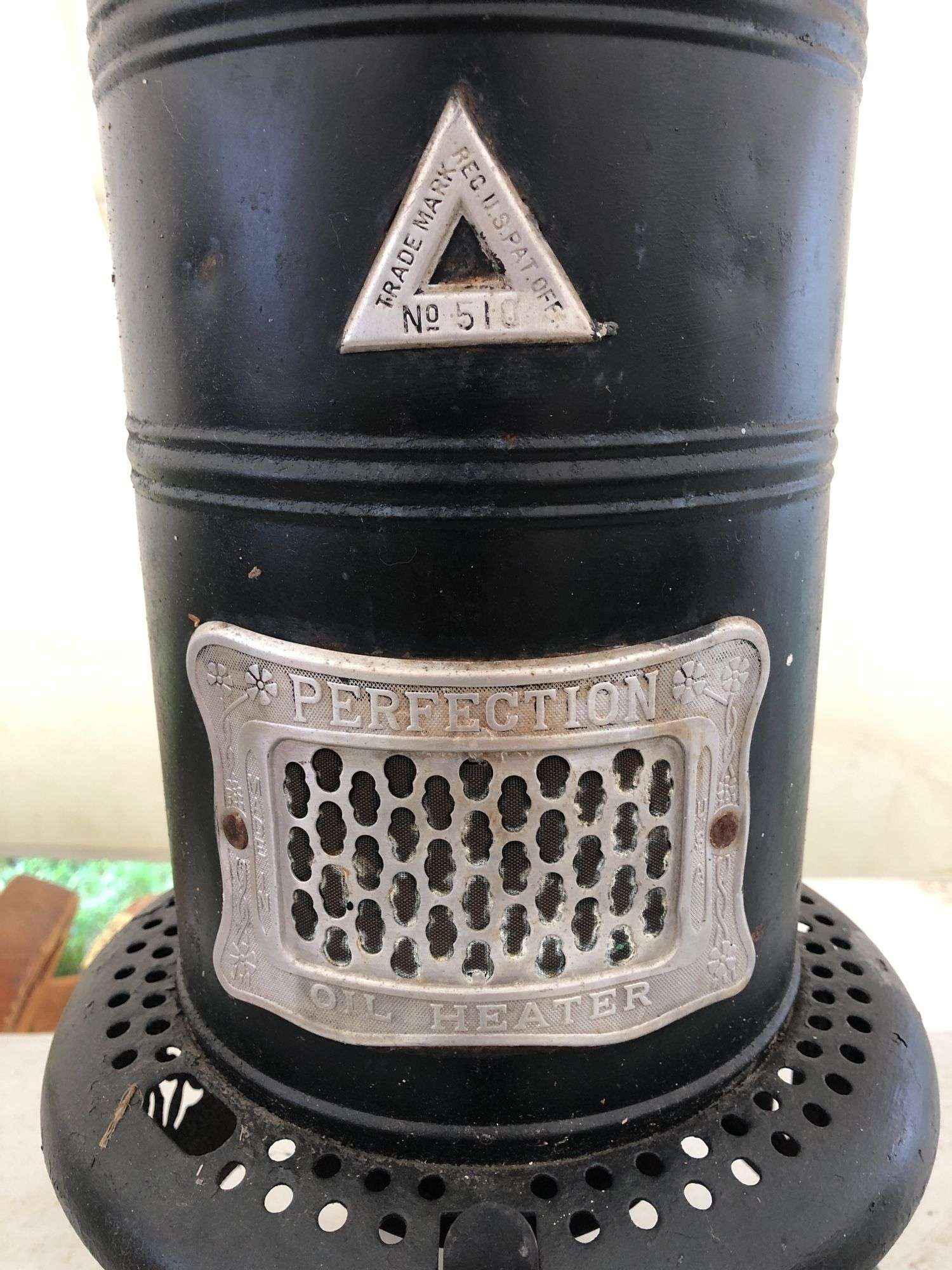 Perfection 525ストーブ 黒 可動品
