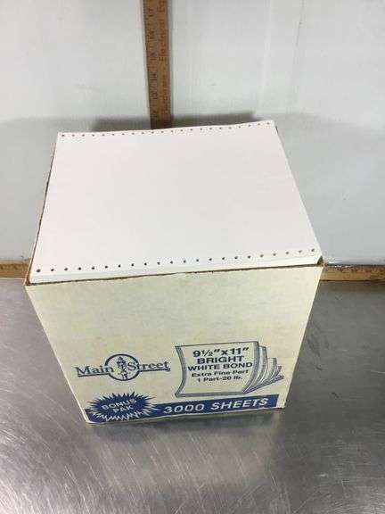 Box Of Computer Paper - Sherwood Auctions