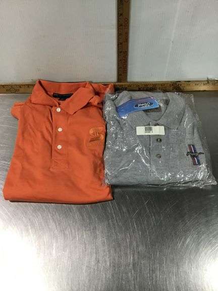 2 Polo, 2 Button Down, 2 Ford T-shirts (Size M) and Letter Opener