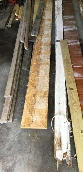 Assorted Lumber Lengths Up To 16'
