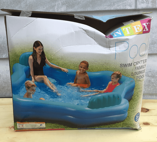 Intex Swim Center Seashore Pool 572 Liter - Kinder Plantschbecken Mit Ozean Design