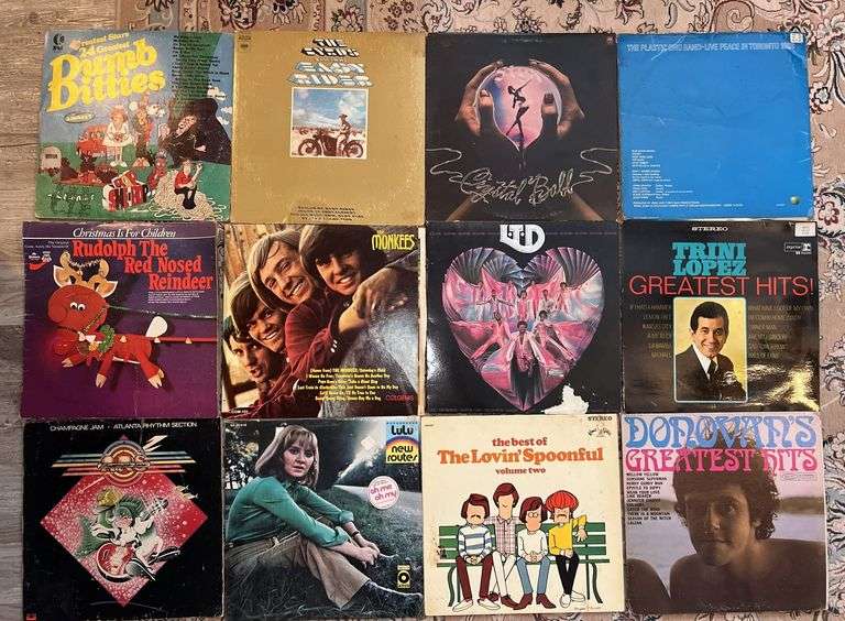 Great Collection of 1960's & 70's Vinyl Records - Sherwood Auctions
