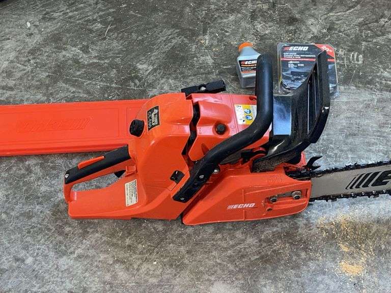 ECHO Timber Wolf CS-590 Chainsaw, 20” Chain, & Oil - Sherwood Auctions