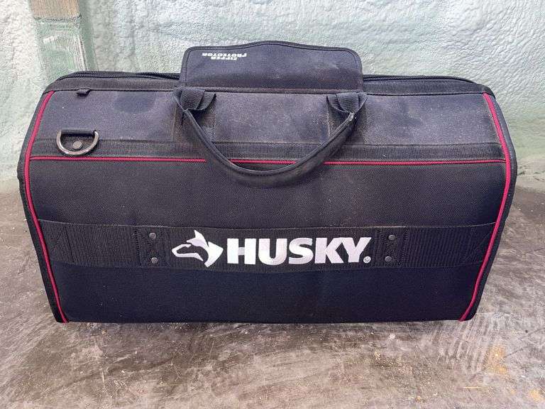 Husky Large Mouth 14”x25”x16” Tool Tote