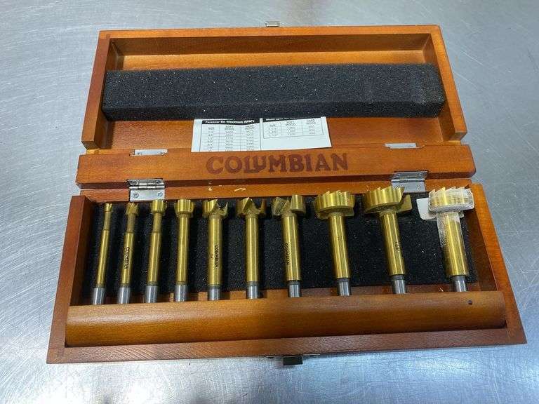 Colombian Router Bit Colombian Router Bit Set - Sherwood Auctions