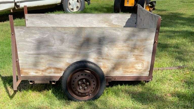 5’x42” Single Axle Garden Trailer