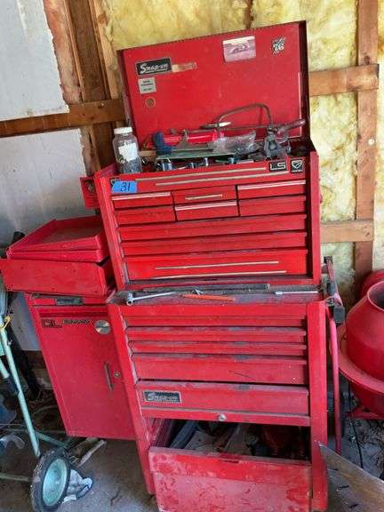 Snap-On Rolling Toolbox 54"×40"×19" Contents Not Included