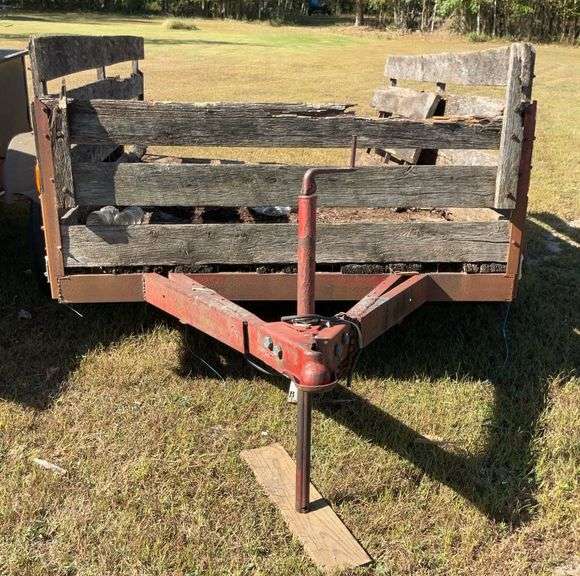 9.5’Lx5.5’W Double Axle Project Trailer No Title