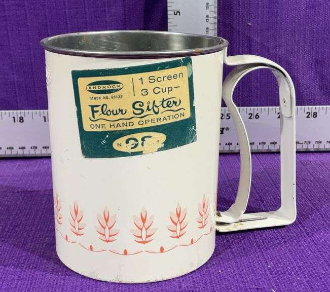 Androck 3 Cup Flour Sifter