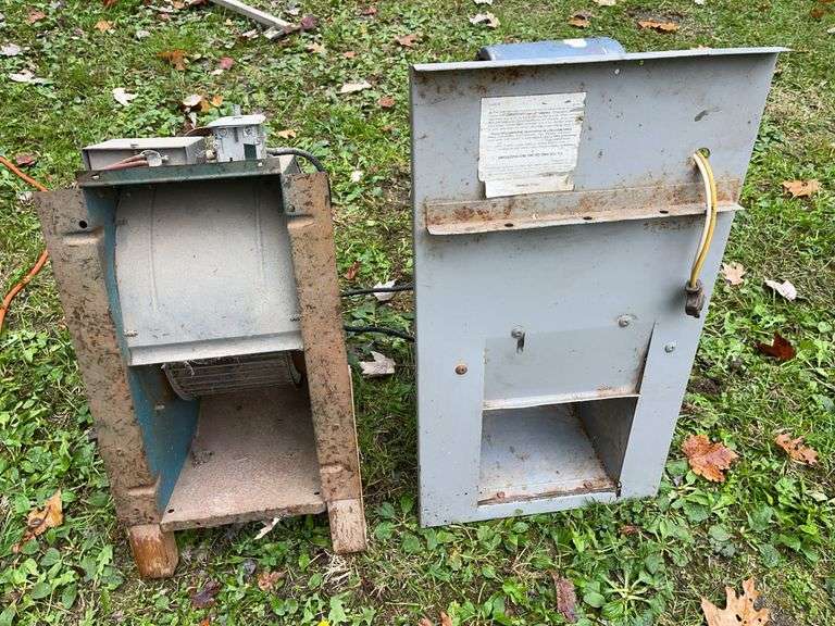 Two Electric Blower Fans- both have power