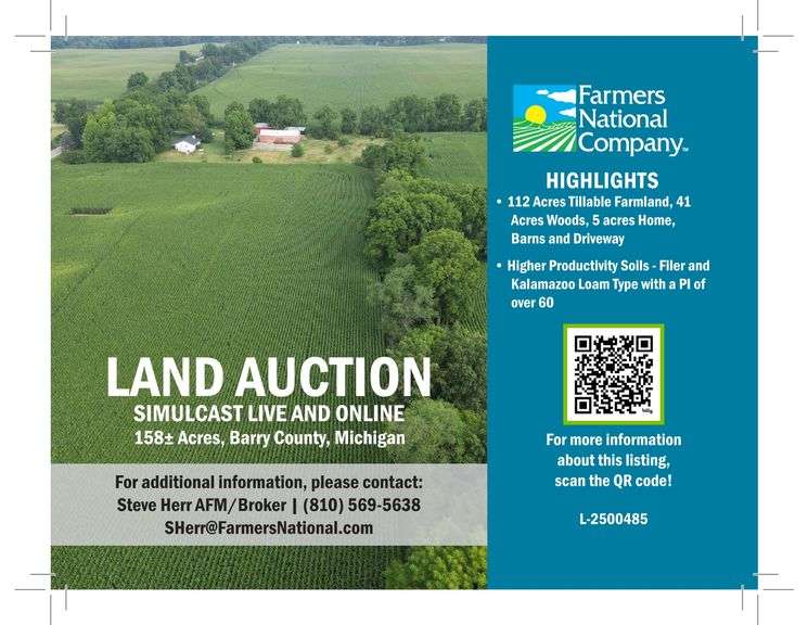 Hudson Trust Land Auction 158 Acres
