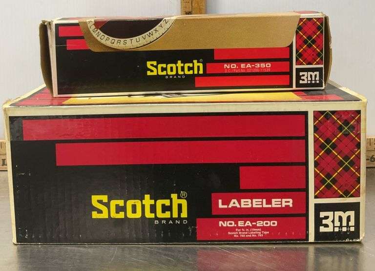 Scotch 3M Label Maker - Sherwood Auctions