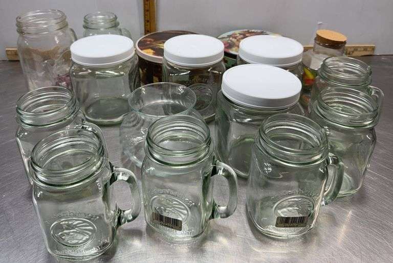 Golden Harvest Mason Jar Set