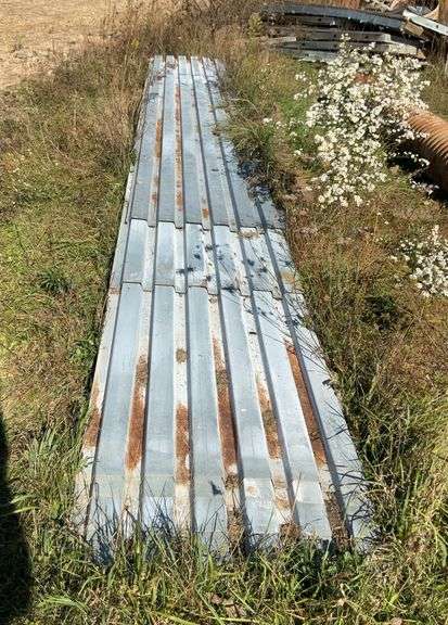 12 Sheets of D Decking in Various Lengths from 13’-25’x36”w