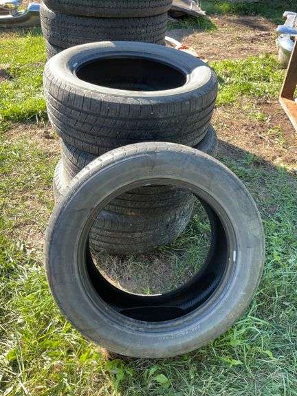 3 Pc. Michelin & 1 Hankook 235/55R17 Tires