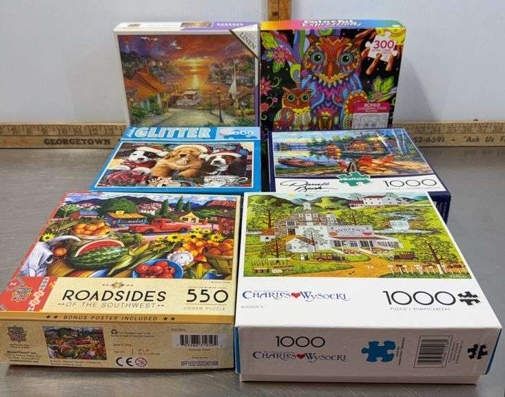 Assorted Puzzles - Sherwood Auctions