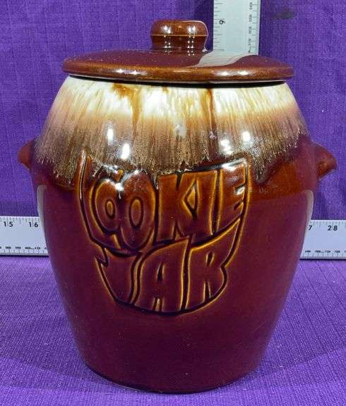 McCoy 7024 Brown Glaze Cookie Jar