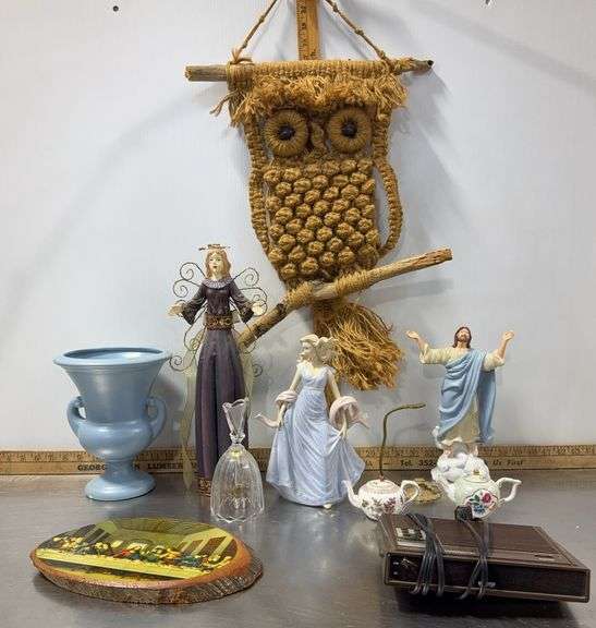 Figurines, Alarm Clock and More