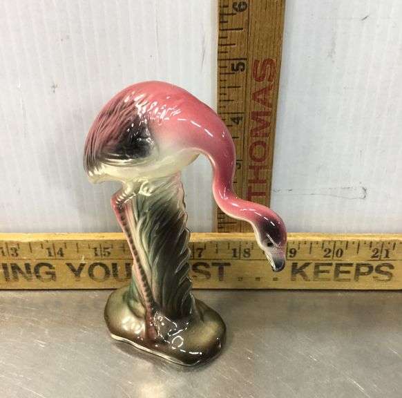 Art Deco Flamingo Figurine