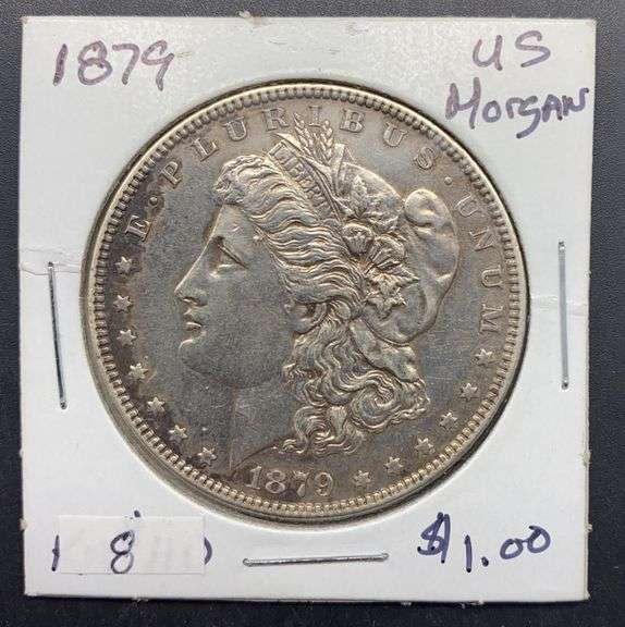 1879 Morgan Silver Dollar