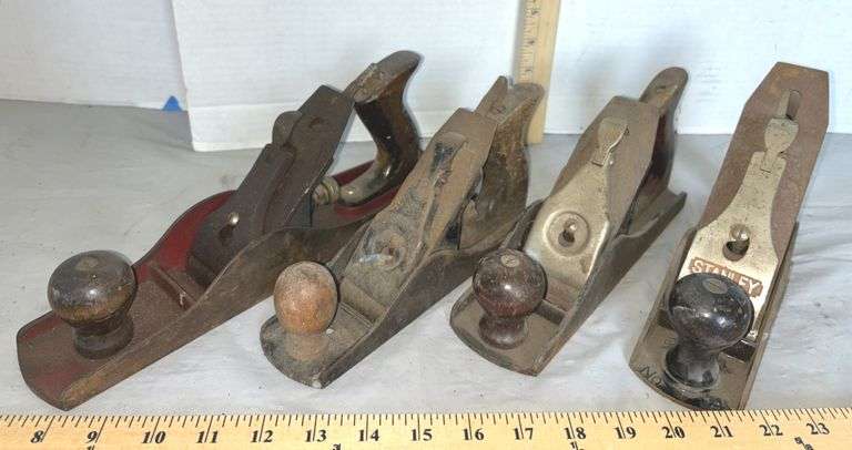 Stanley No 4 Handplaner & Other unmarked Wood Planers
