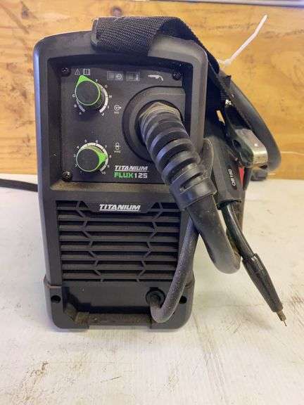 Titanium-Easy Flux 125 amp Welder.