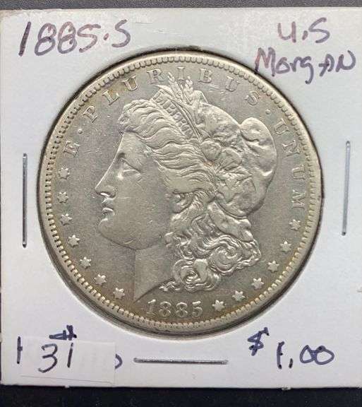 1885 S Morgan Silver Dollar