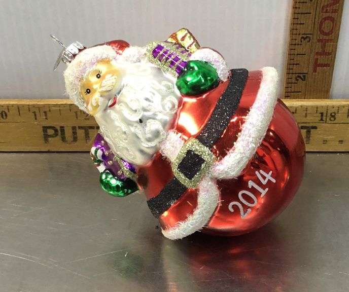 Christopher Radko Celebrations Santa 2014