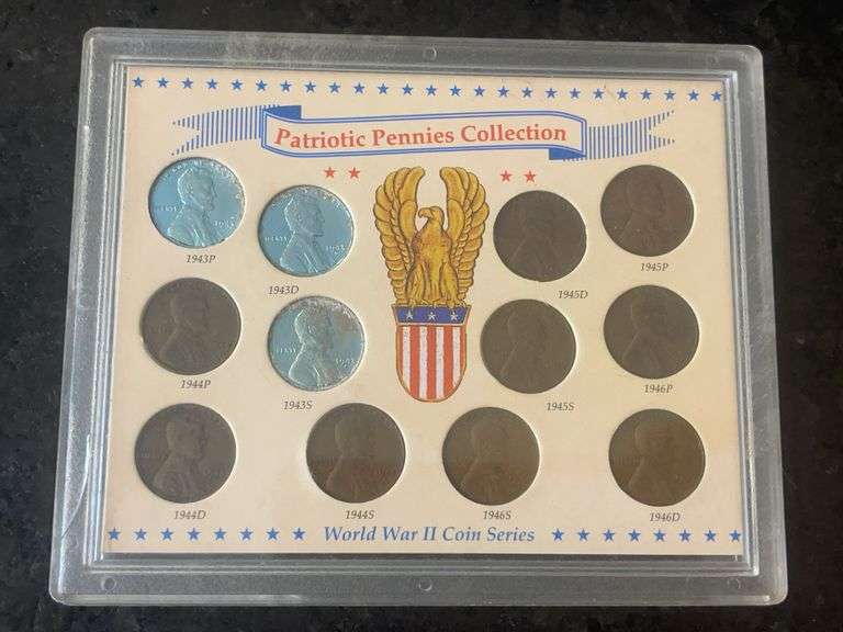 Patriotic Pennies Collection- World War II Coin Series