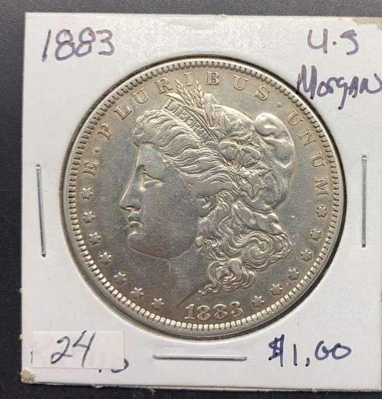 1883 Morgan Silver Dollar