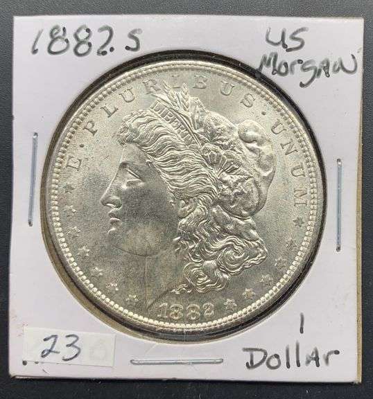 1882 S Morgan Silver Dollar