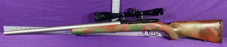 Inter Arms Bolt Action 30x338 W/ Tasco 36x44 Scope