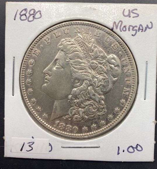 1880 Morgan Silver Dollar