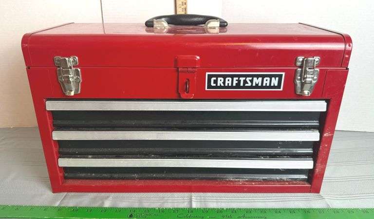 Craftsman Tools Box & Contents - Sherwood Auctions