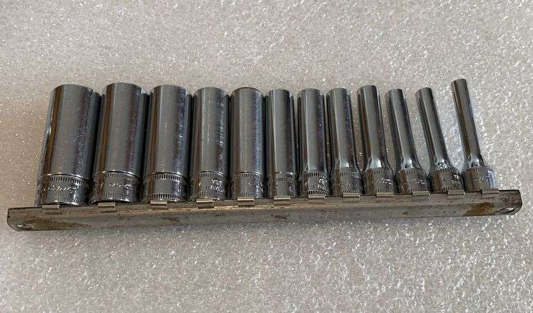 Snap-on 1/4” Metric Sockets (12)