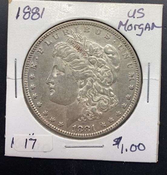 1881 Morgan Silver Dollar