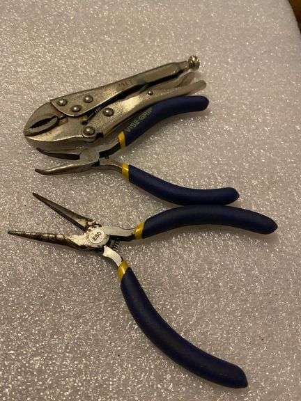 Vise Grip Pliers & MIT Adjustable Wrench