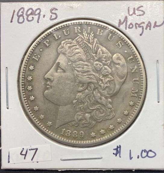 1889 S Morgan Silver Dollar