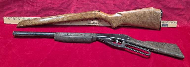 Daisy Toy Gun, Wooden Stock