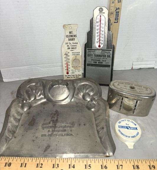 Mt. Clemens, Michigan Advertisement Memorabilia’s